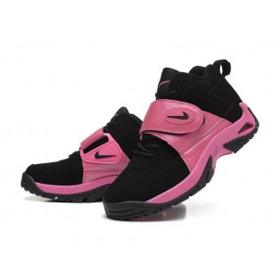 Nike Air Mission GS Chaussure de Basket-ball Nouvelle pour Femme Noir/Pink
