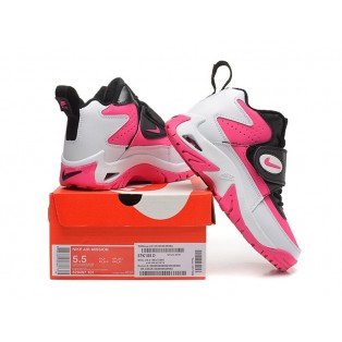 Nike Air Mission GS Chaussure de Basket-ball Nouvelle pour Femme Pink Noir Blanc 630911-101