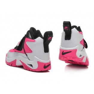 Nike Air Mission GS Chaussure de Basket-ball Nouvelle pour Femme Pink Noir Blanc 630911-101