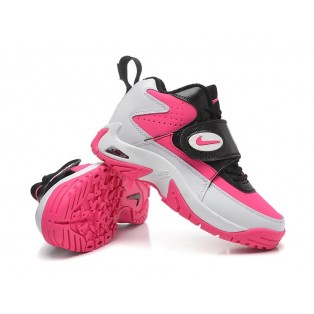 Nike Air Mission GS Chaussure de Basket-ball Nouvelle pour Femme Pink Noir Blanc 630911-101