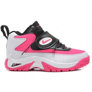 Nike Air Mission GS Chaussure de Basket-ball Nouvelle pour Femme Pink Noir Blanc 630911-101