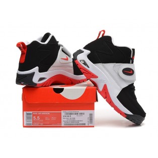 Nike Air Mission GS Chaussure de Basket-ball Nouvelle pour Femme Rouge Noir Blanc