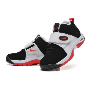 Nike Air Mission GS Chaussure de Basket-ball Nouvelle pour Femme Rouge Noir Blanc