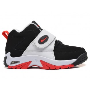 Nike Air Mission GS Chaussure de Basket-ball Nouvelle pour Femme Rouge Noir Blanc