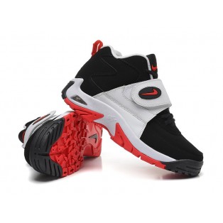 Nike Air Mission GS Chaussure de Basket-ball Nouvelle pour Femme Rouge Noir Blanc