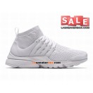 Nike Air Presto Ultra Flyknit - Chaussures de Sports Nike Pas Cher Pour Femme/Enfant 835738-100