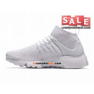 Nike Air Presto Ultra Flyknit - Chaussures de Sports Nike Pas Cher Pour Femme/Enfant 835738-100