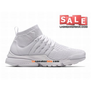 Nike Air Presto Ultra Flyknit - Chaussures de Sports Nike Pas Cher Pour Femme/Enfant 835738-100