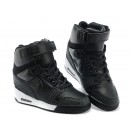Nike Air Revolution Sky Hi GS Chaussures Montante Nike Nouvelle Pour Femme Noir/Blanc 599410-003