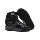 Nike Air Revolution Sky Hi GS Chaussures Montante Nike Nouvelle Pour Femme Noir/Dark Gris 599410-009