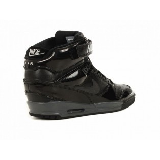 Nike Air Revolution Sky Hi GS Chaussures Montante Nike Nouvelle Pour Femme Noir/Dark Gris 599410-009