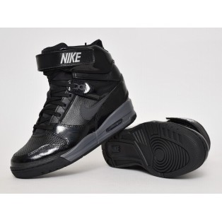 Nike Air Revolution Sky Hi GS Chaussures Montante Nike Nouvelle Pour Femme Noir/Dark Gris 599410-009