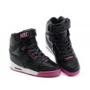 Nike Air Revolution Sky Hi GS Chaussures Montante Nike Nouvelle Pour Femme Noir/Rose 599410-001