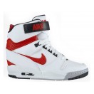 Nike Air Revolution Sky Hi GS Chaussures Pour Femme Blanc/Rouge/Gris/Noir 636682-125