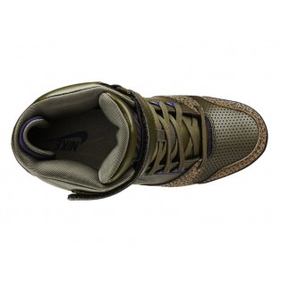 Nike Air Revolution Sky Hi GS Chaussures Pour Femme Jaune Vert clair Pourpre 633521-335