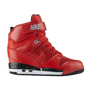 Nike Air Revolution Sky Hi GS Chaussures Pour Femme Rouge 599410-600