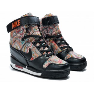 Nike Air Revolution Sky Hi Liberty GS Liberty London Red Chaussures Nouvelle Pour Femme 632181-006