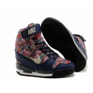 Nike Air Revolution Sky Hi Liberty London QS Chaussures Montante Nike Pour Femme 632181-402