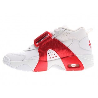 Nike Air Veer GS Chaussures Nike LifeStyle Nouvelle Pour Femme Blanc/University Rouge 599213-100