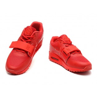 Nike Air Yeezy 2 GS Max 90 Chaussures Nike Nouvelle Pour Femme Cramoisi