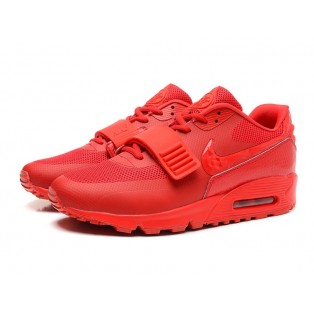 Nike Air Yeezy 2 GS Max 90 Chaussures Nike Nouvelle Pour Femme Cramoisi
