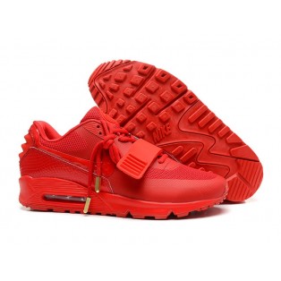 Nike Air Yeezy 2 GS Max 90 Chaussures Nike Nouvelle Pour Femme Cramoisi