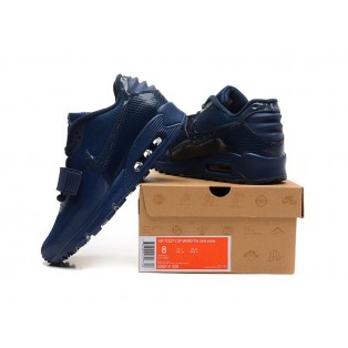 Nike Air Yeezy 2 GS Max 90 Chaussures Nike Nouvelle Pour Femme Noir/Bleu