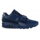 Nike Air Yeezy 2 GS Max 90 Chaussures Nike Nouvelle Pour Femme Noir/Bleu