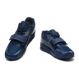 Nike Air Yeezy 2 GS Max 90 Chaussures Nike Nouvelle Pour Femme Noir/Bleu