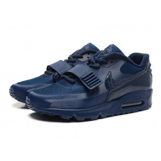 Nike Air Yeezy 2 GS Max 90 Chaussures Nike Nouvelle Pour Femme Noir/Bleu