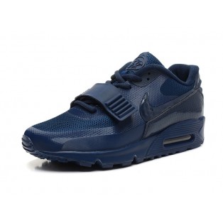 Nike Air Yeezy 2 GS Max 90 Chaussures Nike Nouvelle Pour Femme Noir/Bleu