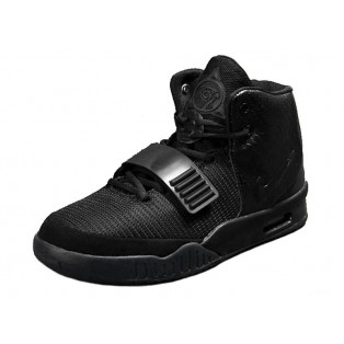 Nike Air Yeezy 2/II 2014 Toute Chaussures Nike Nouvelle Pour Homme Noir 508214-001