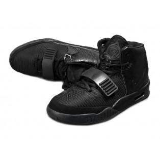 Nike Air Yeezy 2/II 2014 Toute Chaussures Nike Nouvelle Pour Homme Noir 508214-001