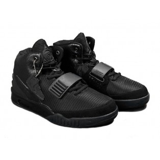 Nike Air Yeezy 2/II 2014 Toute Chaussures Nike Nouvelle Pour Homme Noir 508214-001