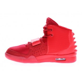 Nike Air Yeezy 2/II 2014 Toute Chaussures Nike Nouvelle Pour Homme Rouge 508214-660