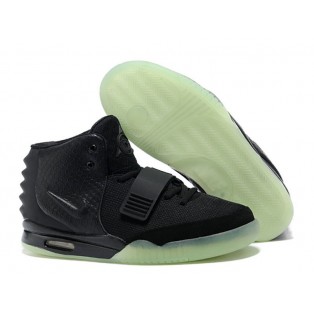 Nike Air Yeezy 2/II NRG (Kanye West) Chaussures Nike Nouvelle Pour Homme Noir 508214-101
