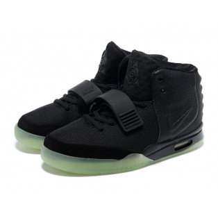 Nike Air Yeezy 2/II NRG (Kanye West) Chaussures Nike Nouvelle Pour Homme Noir 508214-101