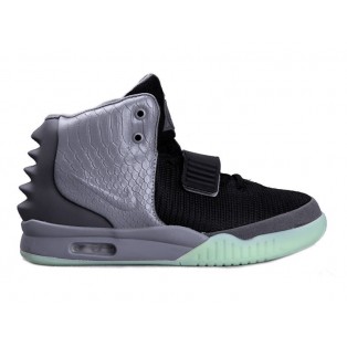 Nike Air Yeezy 2/II NRG (Kanye West) Chaussures Nike Nouvelle Pour Homme Noir/Cool Gris/Dark Gris 508214-110