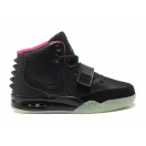 Nike Air Yeezy 2/II NRG (Kanye West) Chaussures Nike Nouvelle Pour Homme Noir/Pink 508214-006