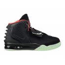 Nike Air Yeezy 2/II NRG (Kanye West) Chaussures Nike Nouvelle Pour Homme Noir/Rouge 508214-006A