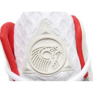 Nike Air Yeezy 2/II NRG (Kanye West) Wolf Chaussures Nike Nouvelle Pour Homme Gris/Blanc/Rouge 508214-010