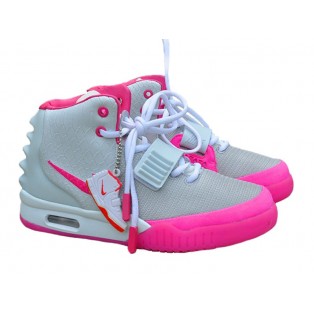 Nike Air Yeezy GS Chaussures Nike Nouvelle Pour Femm Gris/Rose 508215-001
