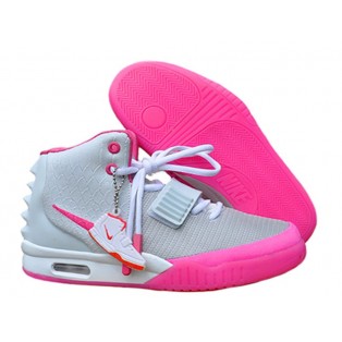 Nike Air Yeezy GS Chaussures Nike Nouvelle Pour Femm Gris/Rose 508215-001