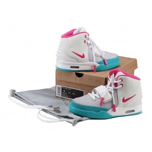 Nike Air Yeezy GS Chaussures Nike Nouvelle Pour Femme Blanc 508215-ID1