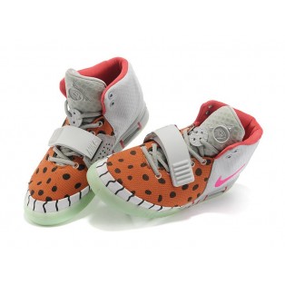 Nike Air Yeezy GS Chaussures Nike Nouvelle Pour Femme Gris/Jaune 508215-004