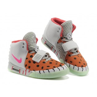 Nike Air Yeezy GS Chaussures Nike Nouvelle Pour Femme Gris/Jaune 508215-004