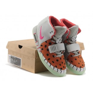 Nike Air Yeezy GS Chaussures Nike Nouvelle Pour Femme Gris/Jaune 508215-004