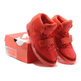 Nike Air Yeezy GS Chaussures Nike Nouvelle Pour Femme Red October 508215-660