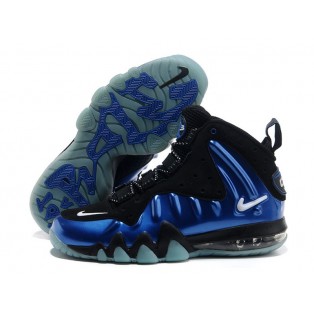 Nike Barkley Posite Max Chaussures De Basket-Ball Pour Homme Noir/Bleu