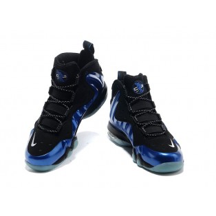 Nike Barkley Posite Max Chaussures De Basket-Ball Pour Homme Noir/Bleu